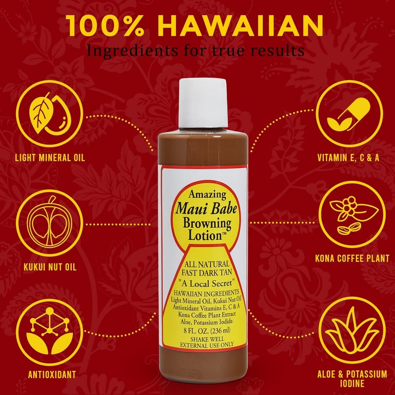Maui Babe - After Browning Lotion, 8oz - Image 4