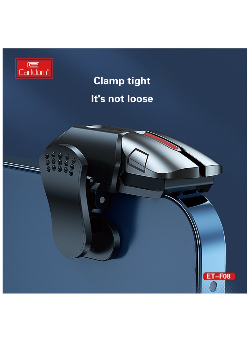 Earldom ET-F08 Mobile Game Trigger Controller – Shoot & Fire Button Joystick for iOS and Android Smartphones - Image 4