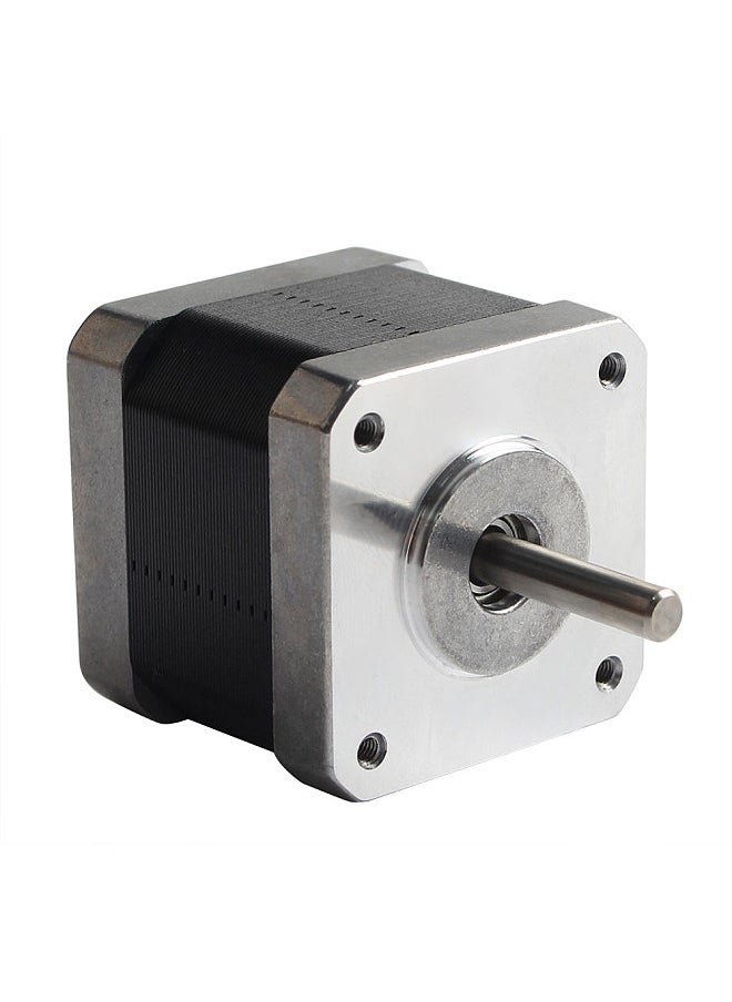 Generic - 42 Stepper Motor 2 Phase 1.8° Degree Step Angle Low Noise Compatible with Mega Vyper Extruder without Connecting Cable 3D Printer Part - Image 1