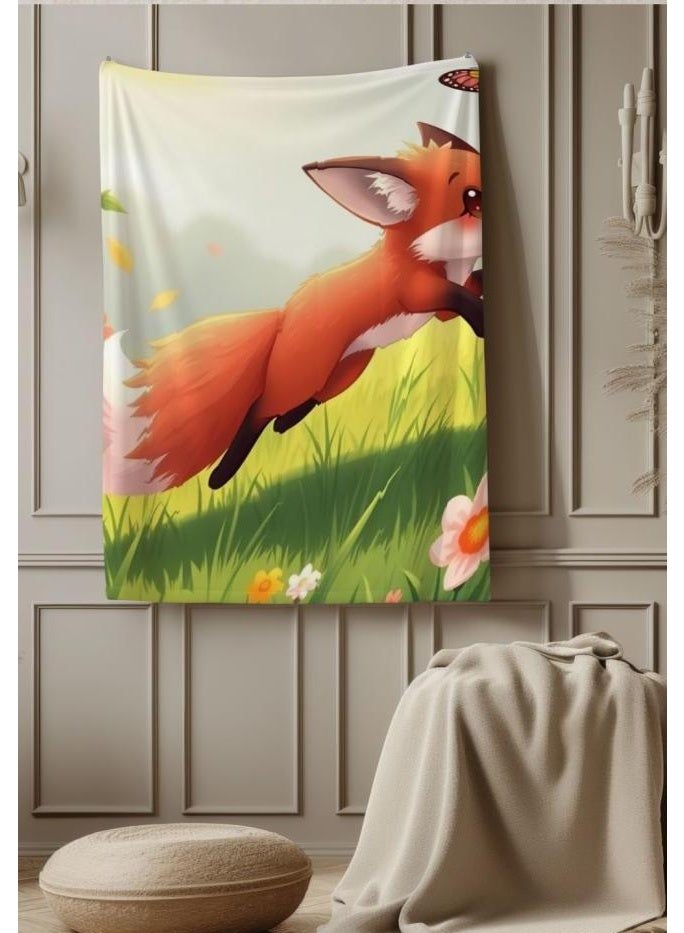 general Baby and children's cartoon flannel thin blanket (warm and comfortable, suitable for sleep, games) 70cm*100cm - 545 - Image 2