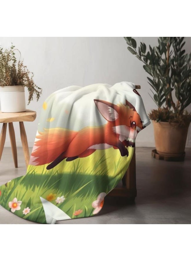 general Baby and children's cartoon flannel thin blanket (warm and comfortable, suitable for sleep, games) 70cm*100cm - 545 - Image 4