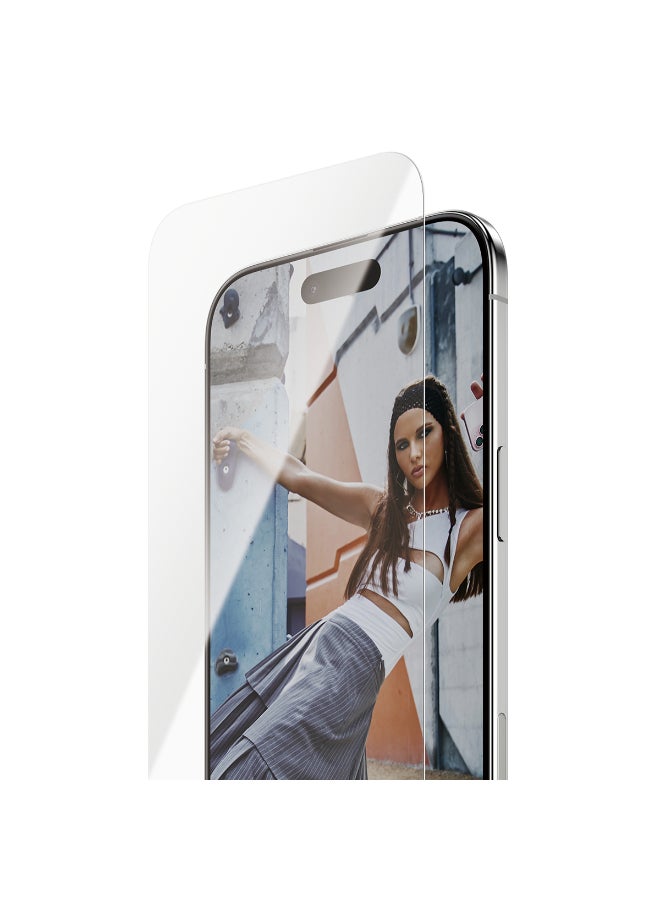 SAFE iPhone 17 Air Screen Protector 6.9", Ultra Wide Fit Tempered Glass, Edge to Edge Drop Protection, Scratch Resistant, Case Friendly, w/ Easy Install Aligner - Clear - Image 5