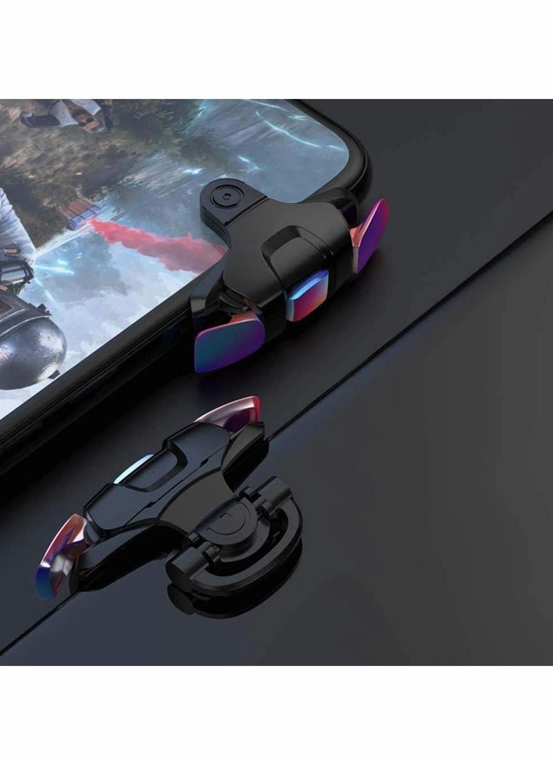 KASTWAVE - Bluetooth Phone Controller PUBG Mobile Game Controller Trigger, Upgraded Controllers Colorful Trigger Sensitive Shoot and Aim Button for Knives Out/ Rules of Survival/ Pubg Trigger - Image 1