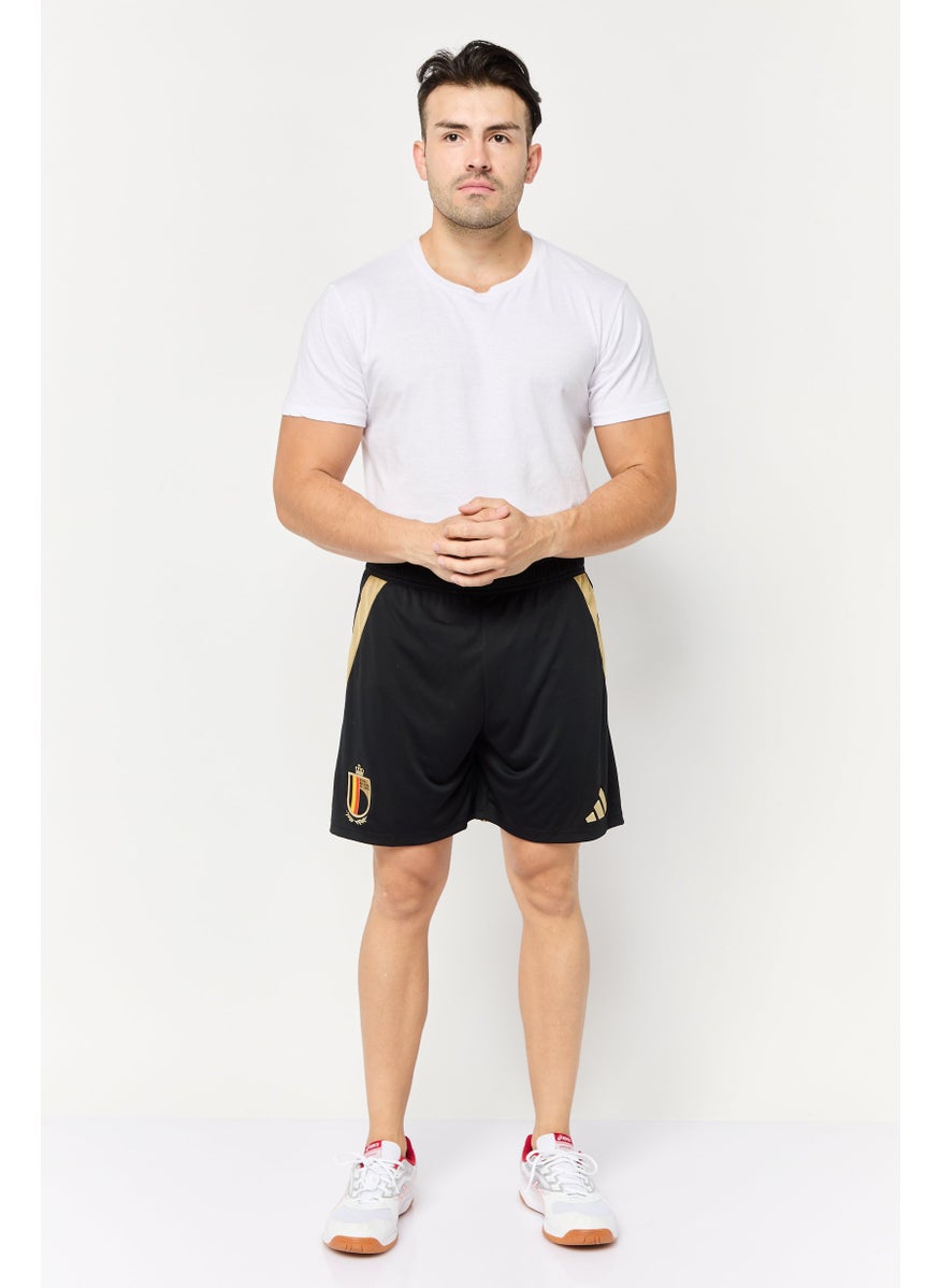 Adidas Men Sportswear Fit Drawstring Training Shorts, Black  - Image 2