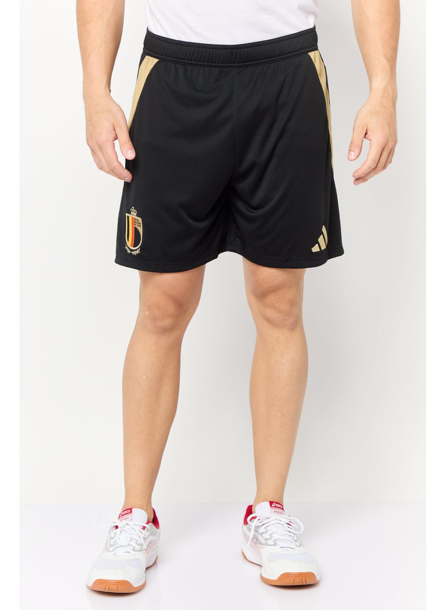 Adidas Men Sportswear Fit Drawstring Training Shorts, Black  - Image 1