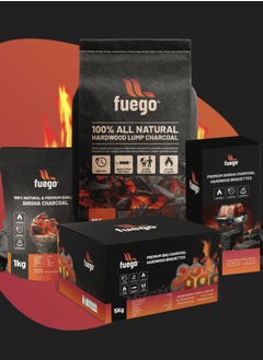 Fuego Fuego 3KG BBQ Natural Charcoal  - Image 5