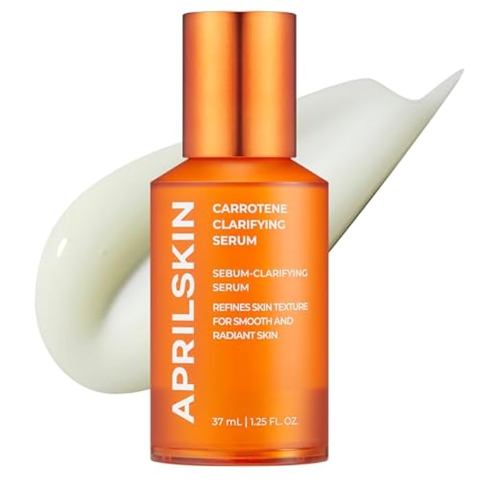 APRILSKIN Carrotene Clarifying Facial Serum | Vegan, Non-comedogenic | Blemish Clear, Dark Spot Corrector | Korea Skincare | Oily Skin, Sensitive Skin, Bumpy Skin | 1.25 fl.oz - Image 1