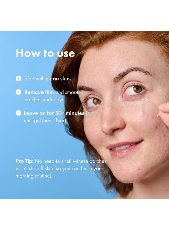 Mighty Patch HERO COSMETICS Mighty Patch™ for Tired Eyes Patches - Soothing Hydrogel Patches - Awakens and Visibly De-puffs Undereyes with Multiple Applications (6 Count) - Image 5