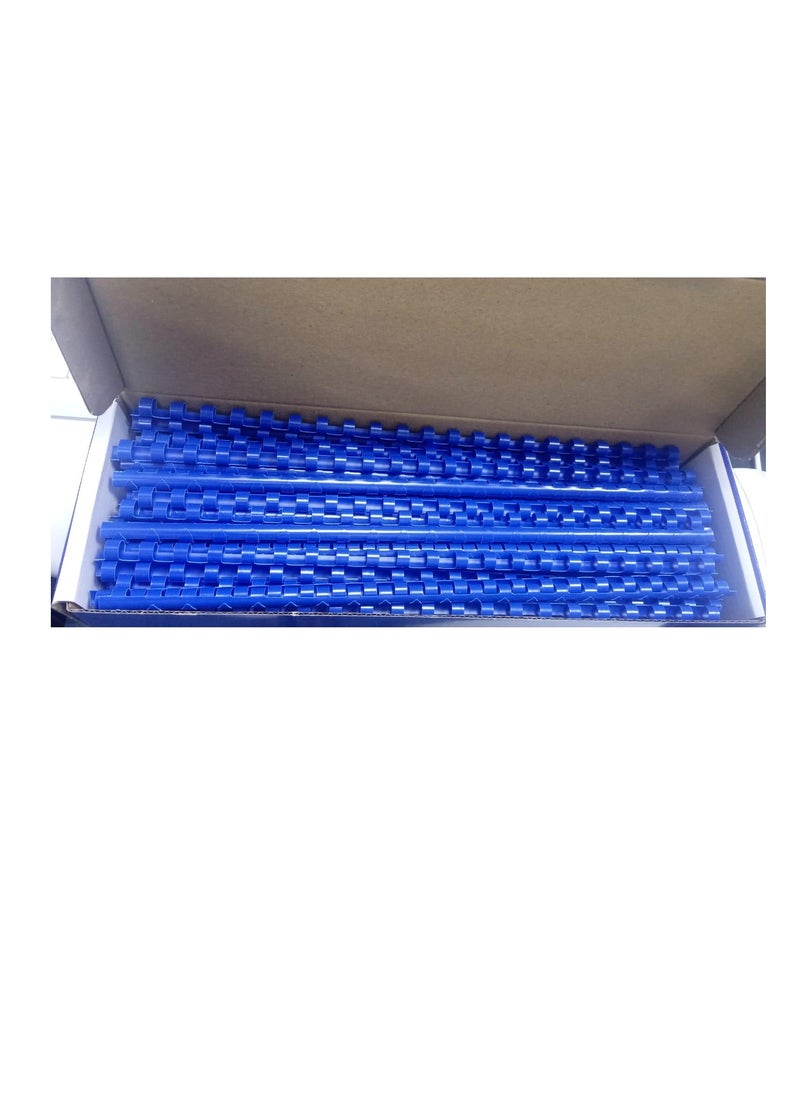 SUPER DEAL 50-Piece Binding Combs 32mm Blue  - Image 2