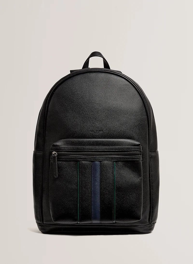 Ted Baker Stripe PU Backpack