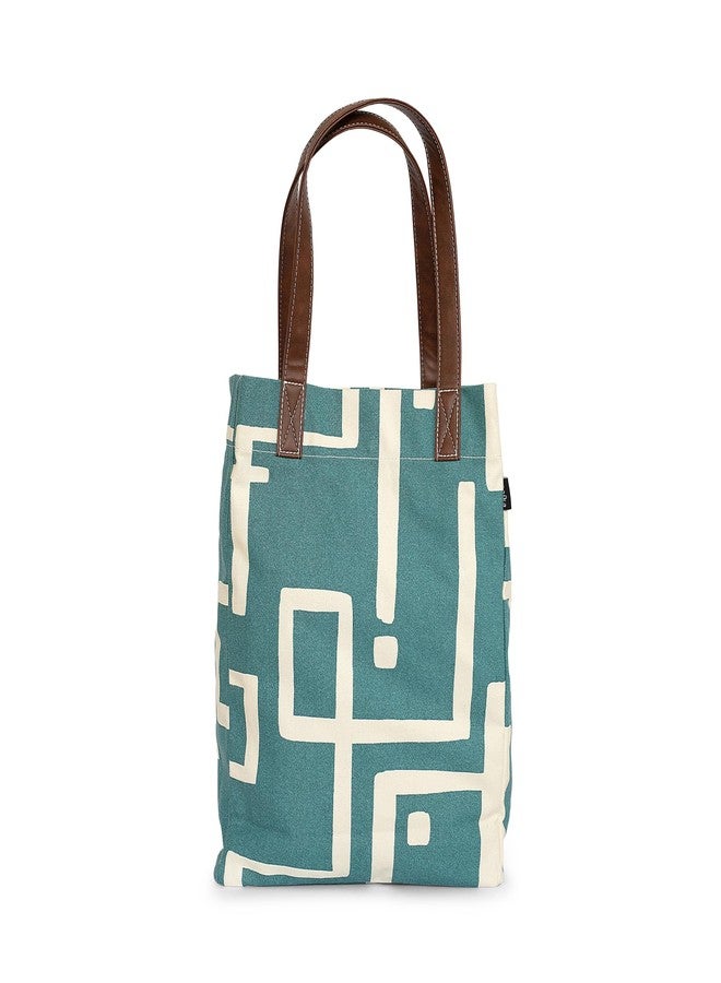 MAIKA Recycled Canvas Market Tote Bag, Malibu