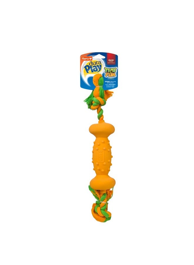 Hartz DuraPlay Tug Of Fun Dumbbell Dog Toy - Image 1