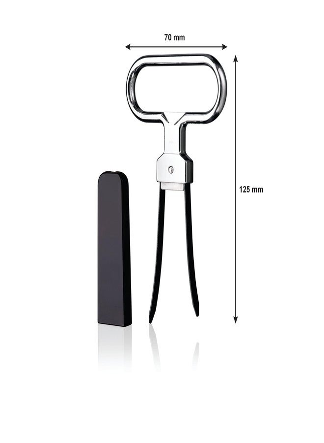 Vacu Vin Cork Puller, Silicone, Silver, 10.5x16x1.4 cm - Image 3