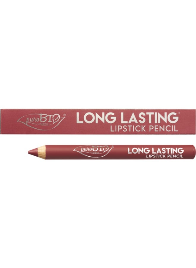 puroBio Long Lasting Kingsize Lipstick Pencil Comfortable and Practical 13L Raspberry 3g - Image 2