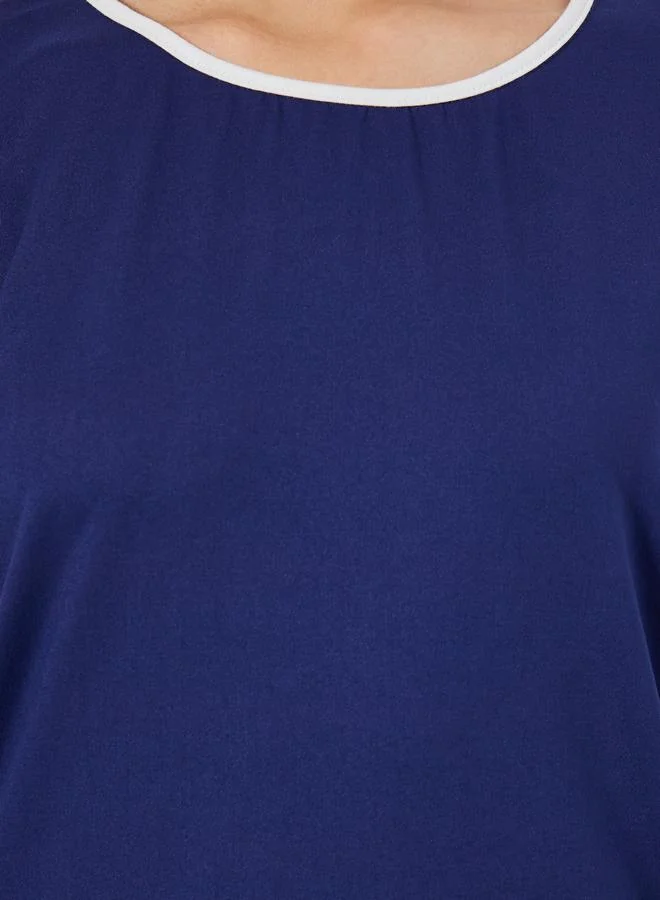 Styli Contrast Piping Detail T-Shirt & Joggers Co-Ords