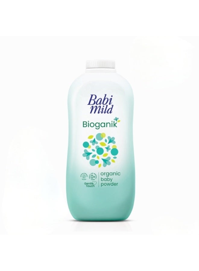 BabI Mild Biogenic Organic Baby Powder – Natural Softness and Protection for Sensitive Skin 350g