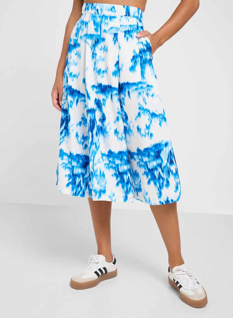 Ginger Floral Print Box Pleat Maxi Skirt  - Image 2
