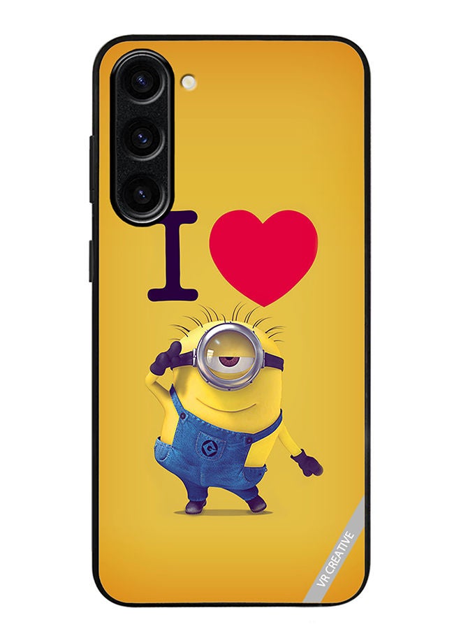 VR CREATIVE Protective Case Cover For Samsung Galaxy S23 Minions Design Multicolour - Image 1