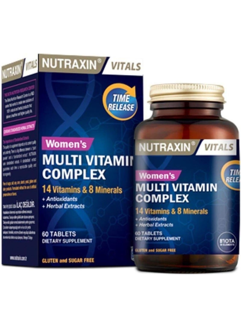 نوتركسين نيوتراكسين للنساء، مركب متعدد الفيتامينات والمعادن، 60 قرصًا - Image 1