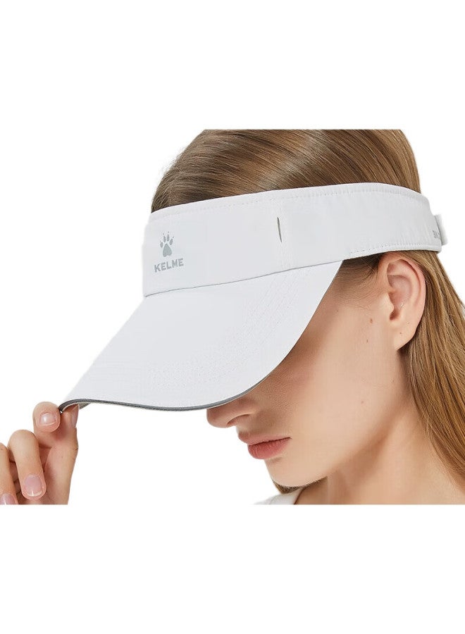 KELME Sun Visor Hat For Men And Women, Professional Running Sports Cap, Spring And Summer Large Head Circumference Visor Hat, Marathon Unbranded Baseball Sun Hat - Image 2