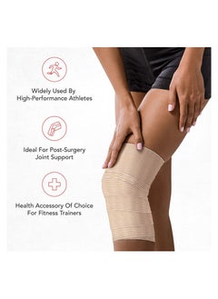 كاست ويف 5 لفات من القطن ضمادة مطاطية 3 بوصة × 13-15 قدم طول الكاحل  - Image 3
