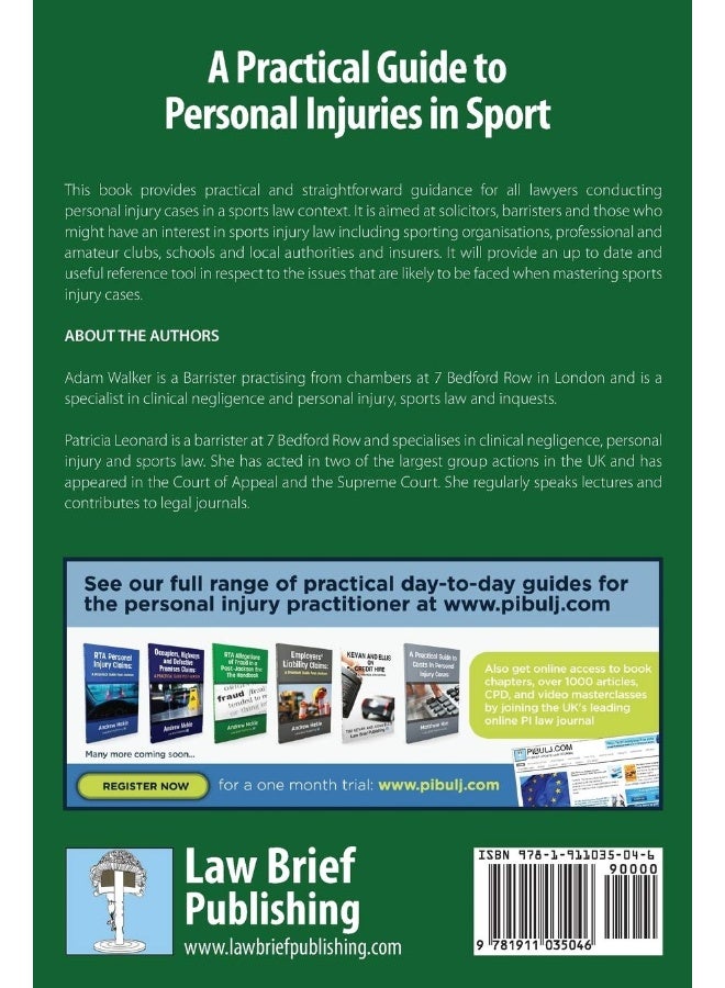 A Practical Guide to Personal Injuries in Sport - Image 2