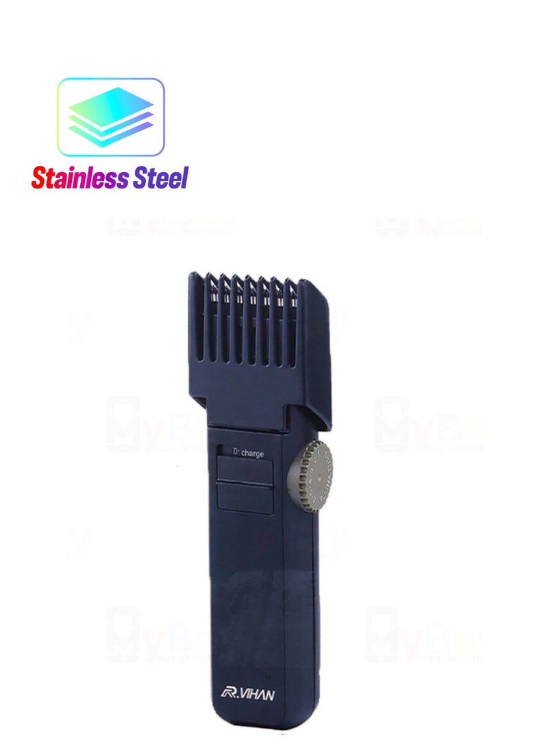 R.VIHAN - Professional Rechargeable Electric Hair Trimmer Black - Image 1