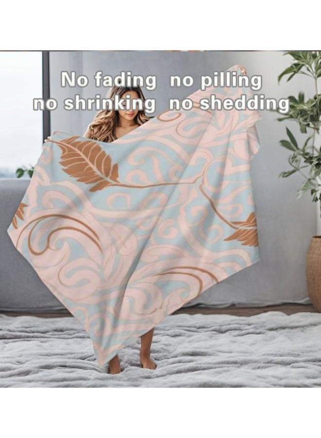 general Traditional flannel thin blanket (warm and comfortable, suitable for sleeping, playing games, dust removal and sandproof) 150cm*200cm - 41 - Image 1