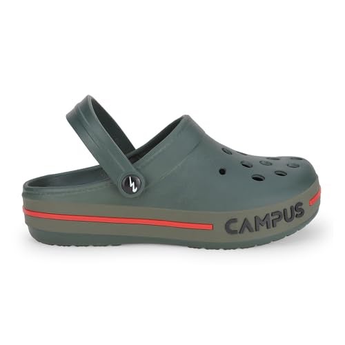 Campus Men's GC-4004 Olive Clogs - 6UK/India GC-4004 - Image 3