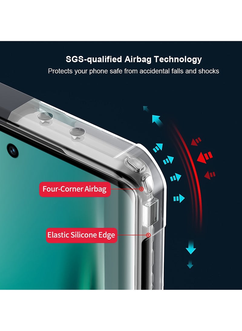 For Tecno Camon 40 Pro 5G Case, Camera Lens Protection Back Cover, TPU+PC Shockproof Bumper Mobile Phone Case, Anti-Yellowing Slim Fit Protective Casing  - Image 5