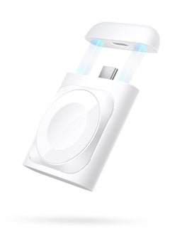 ESR ESR Portable Charger for Apple Watch, Certified Made for Apple Watch, Small and Portable, Magnetic Cover, Fast Magnetic USB-C Charging for Apple Watch Ultra, Series 8/7/6/5/4/3/2/1, and SE  - Image 1