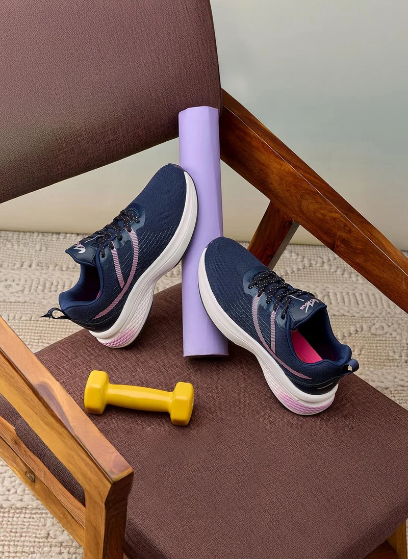 Campus Navy Women Akira Campus Nitrofly Lace-Up Running Shoes-Navy for Women | Best Price UAE