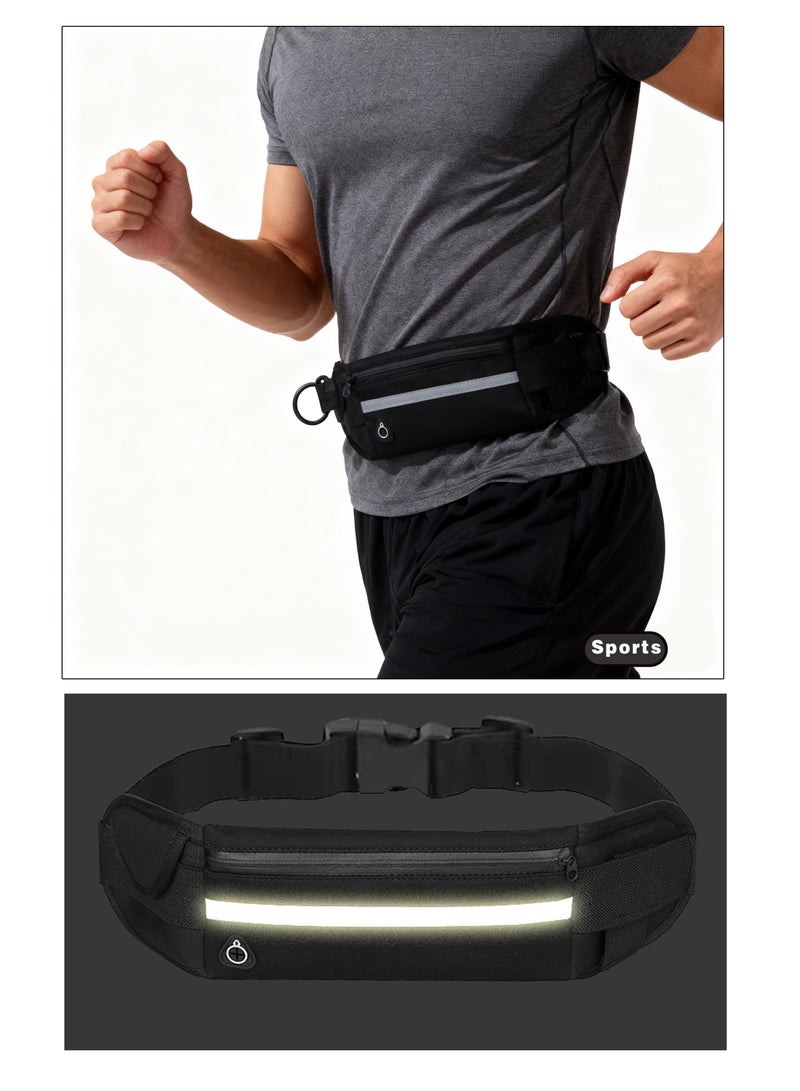 Ihram belt, Ahram belt,Umrah Waist Bag Multi-functional Outdoor Sports Waist Bag - Slim & Portable Fanny Pack for Running & Fitness - Image 3