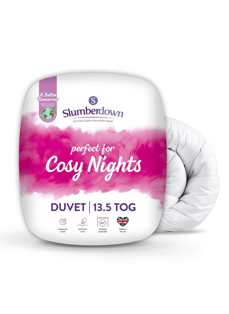 Matalan Slumberdown White Cosy Nights Duvet