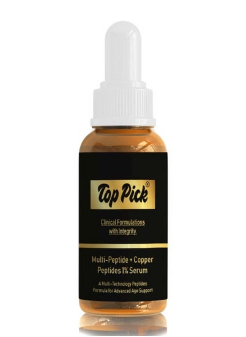 Top Pick - Multi-Peptide + Copper Peptides 1% Serum 120ml - Image 1