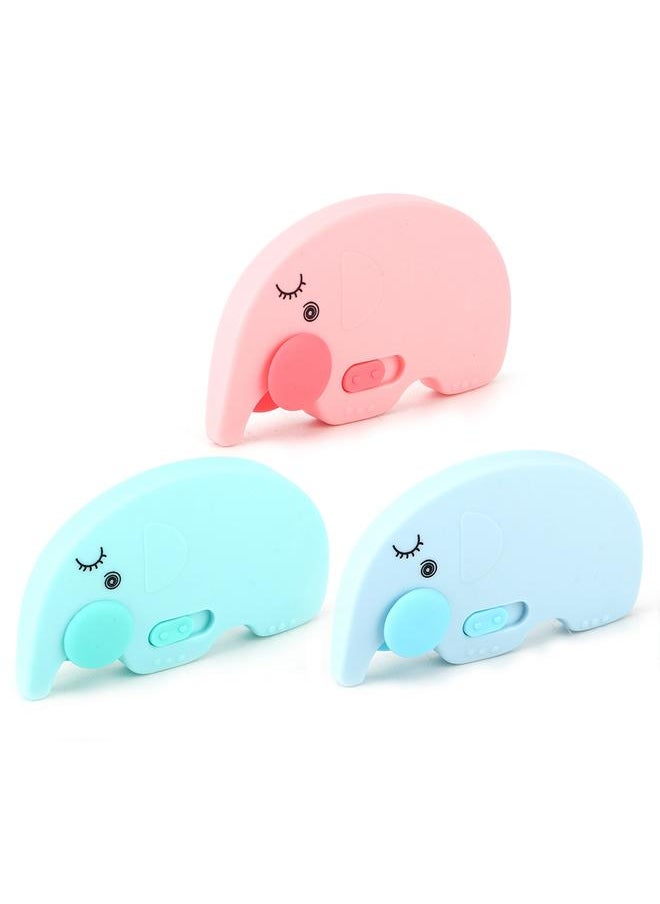 Thoraya 3PCS Baby Security Lock Cartoon Lovely Safety Lock For Children  - Image 2