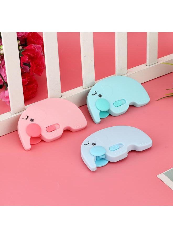 Thoraya 3PCS Baby Security Lock Cartoon Lovely Safety Lock For Children  - Image 4
