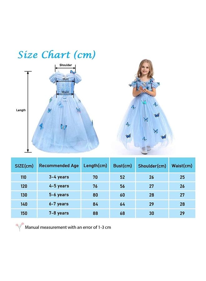 NIBEMINENT Fairy Tale Princess Costume 130cm - Image 5
