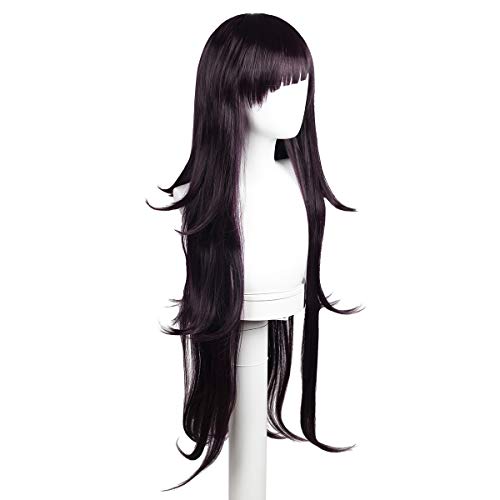 ColorGround Long Purple Cosplay Wig for Halloween (Long Purple) - Image 4