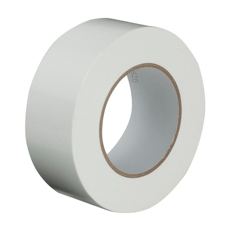 GTSE Gocableties Premium White Duct Tape, 48mm x 50m, Twin Pack Heavy Duty, Strong Adhesive 2" Gaffer Tape, 2 Rolls - Image 2