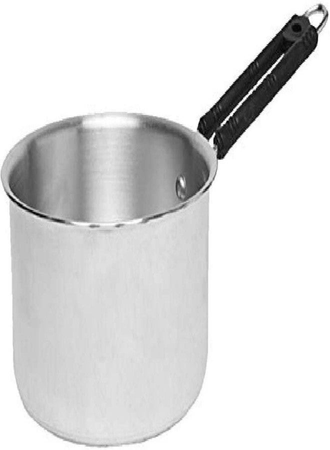 SU Stainless Steel Induction Sauce Pan, Milk Pan/Tea Pan with Bakelite Rust Resistance Handle, 1 LTR. | 10 cm Diameter |