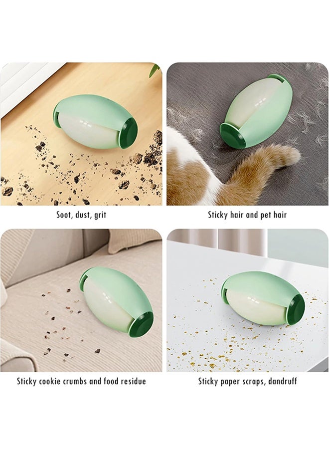 1 pcs Lint Roller Ball, Portable Reusable Washable Gel Lint Roller for Clothes, Sticky Travel Lint Remover for Pet Hair and Debris  - Image 3