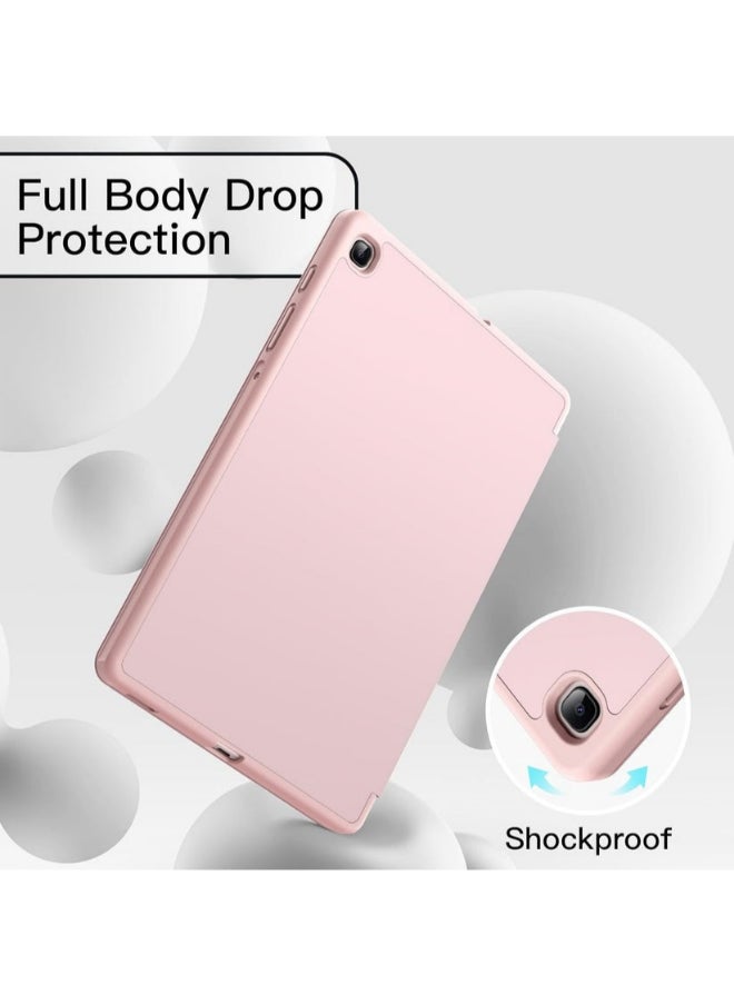 Protect PROTECT Protective Cover for Samsung Tab S6 Lite | With Screen Protector, Trifold Stand, Auto Sleep/Wake, Silicone, Pencil Slot, Pink – Model: PSTS6LPNK  - Image 2