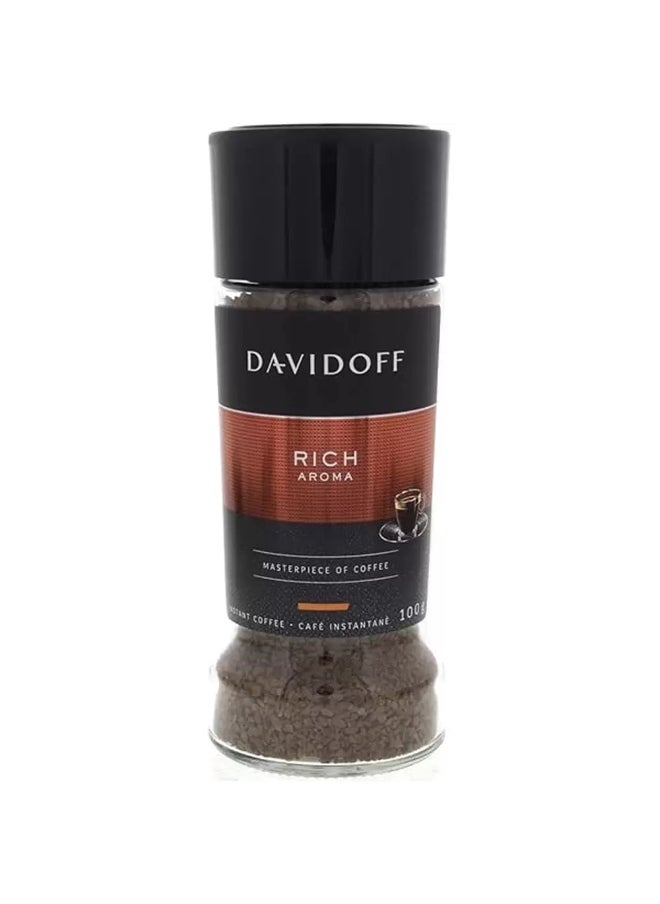 Davidoff Davidoff Rich Aroma Instant Coffee, Masterpiece Of Coffee- 100gms 