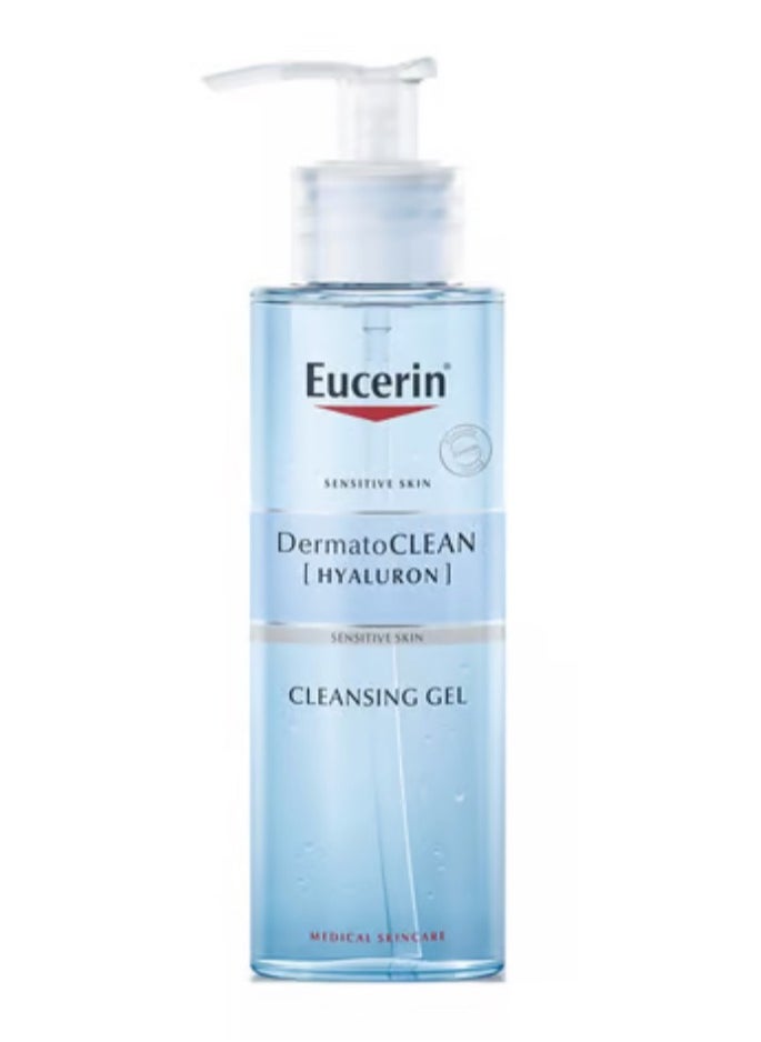 Eucerin - Eucerin DermatoCLEAN Hyaluron Cleansing Gel 200ml - Image 1