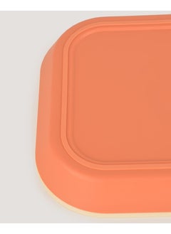 Let's Be Child 2-Piece Square Plate Peach-Vanillia  - Image 5
