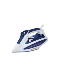 Steam Iron Armadillo Ceramic Soleplate, 2200 Watt, Rubber Handle, ARM-SDA-IRN-BLU-0000 - Blue