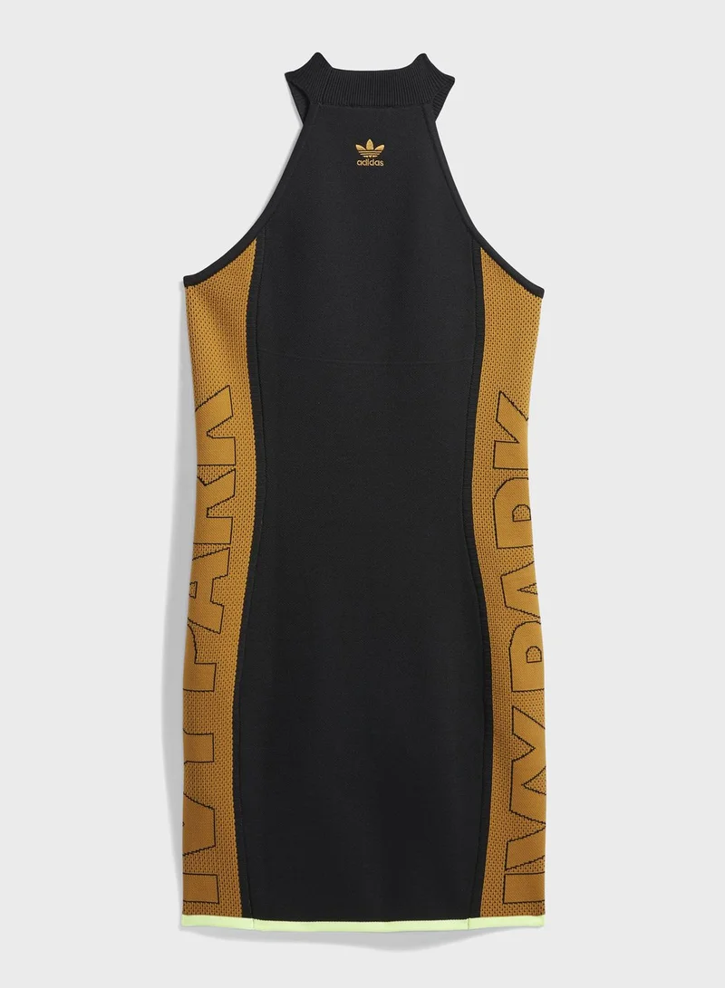 adidas Originals Ivy Park Knit Logo Dress for Women | Best Price KSA adidas Originals Ivy Park Knit Logo Dress for Women | Best Price KSA