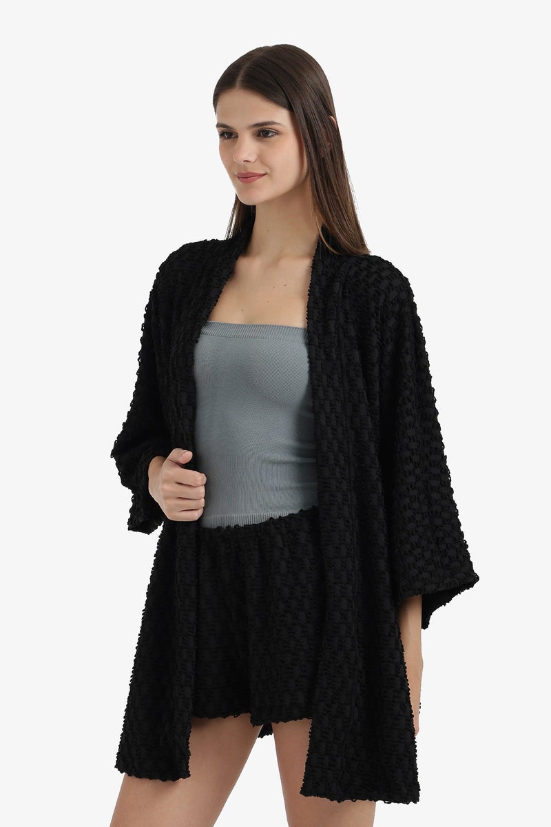Carina Self patterned Beach Kimono - Image 2