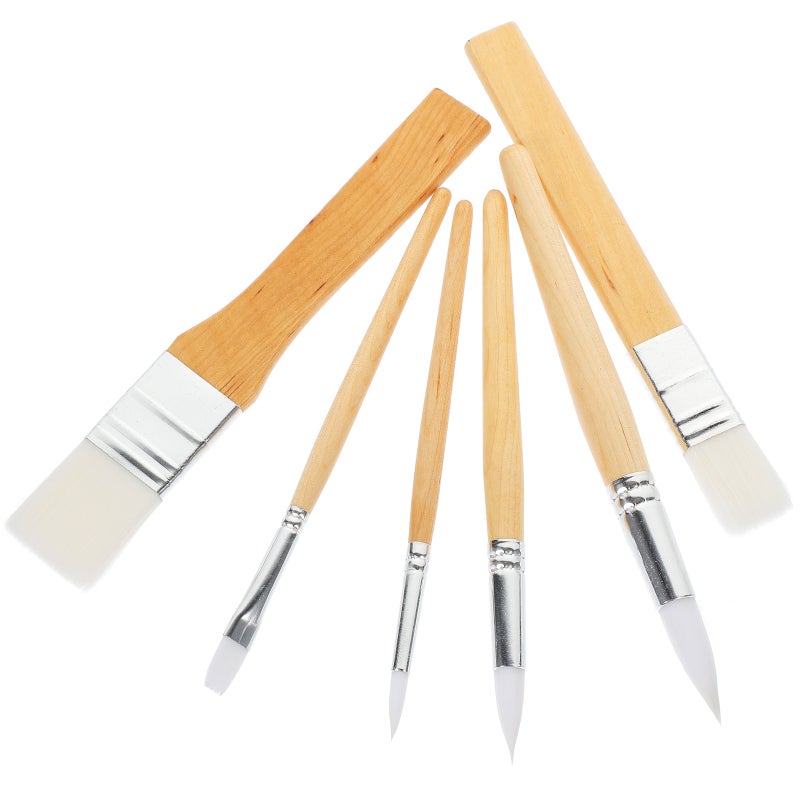 6Pcs Painting Watercolor and Oil Painting Versatile Painting - Image 1